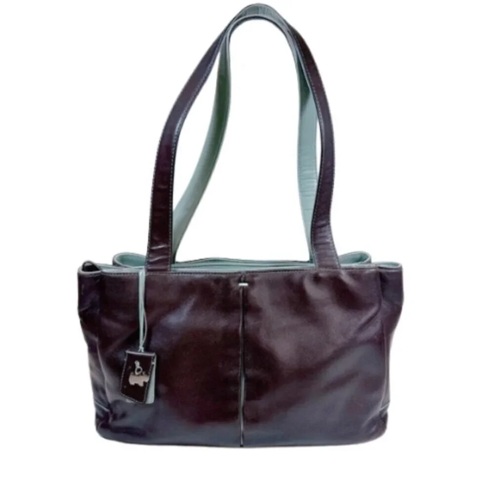 RADLEY London Womens Leather Shoulder Satchel Brown Bag
